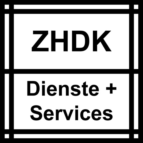 Bild:  ZHdK Set Cover Dienste und Services