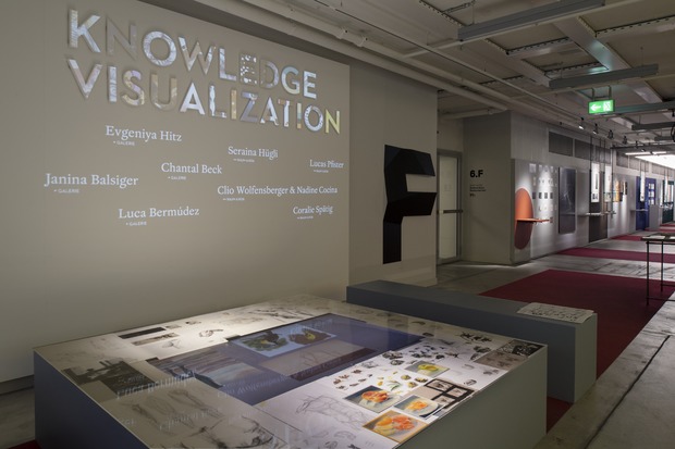 Picture: 2 Diplomausstellung Design: Knowledge Visualization