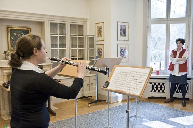 Picture: Oboe bei Louise Pellerin
