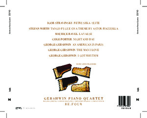 Bild:  22|2010|zhdk records|Gershwin Piano Quartett|Inlay
