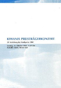 Picture: Kiwanis Musikpreis