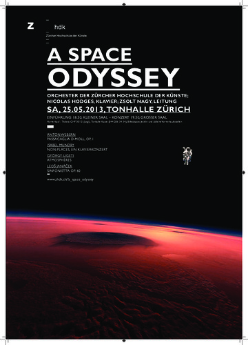 Bild:  Orchesterkonzert - A space odyssey