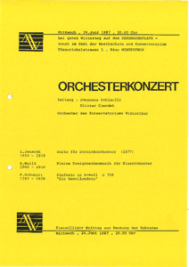 Bild:  1987.06.24.|Orchesterkonzert|J. Schlaefli, O. Cuendet