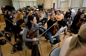 Bild:  Orchesterakademie 2009 der Hochschulen Genf und Zürich