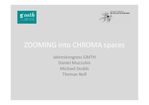 Bild:  Zooming into Chroma Spaces