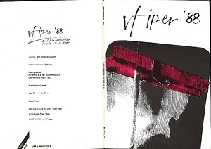 Bild:  vfiper '88 / 9. Int. Film- und Videotage Luzern,  24.- 30. Oktober