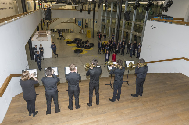 Picture: Hong Kong Chief Executive Carrie Lam visited Zurich University of the Arts