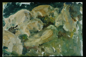 Picture: Gemälde: Studienreise Bondo, Bergell