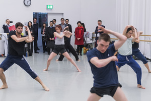 Picture: Hong Kong Chief Executive Carrie Lam visited Zurich University of the Arts