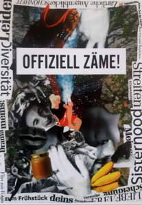 Bild:  Flyer «Offiziell Zäme»