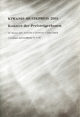 Picture: Kiwanis Musikpreis